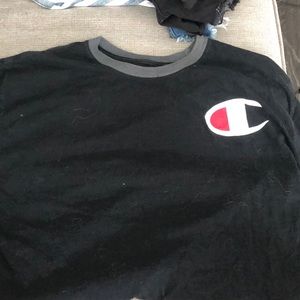 Black Men’s Champion Tee
